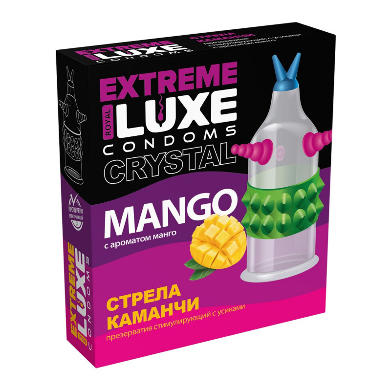 Презерватив LUXE EXTREME стрела команчи (манго) 1 штука