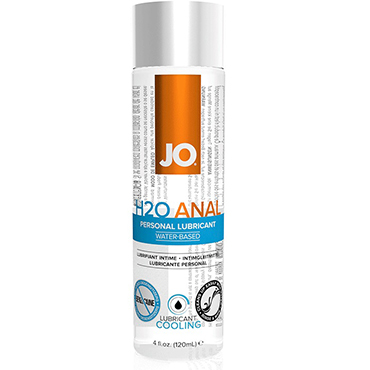 Анальный охлаждающий любрикант обезболивающий на водной основе JO Anal H2O COOL, 4.5 oz